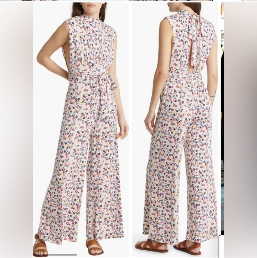 NWT Free People Vibe Check Jumpsuit